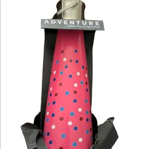 NWT sip by s’well pink multicolor confetti travel mug lid stainless steel